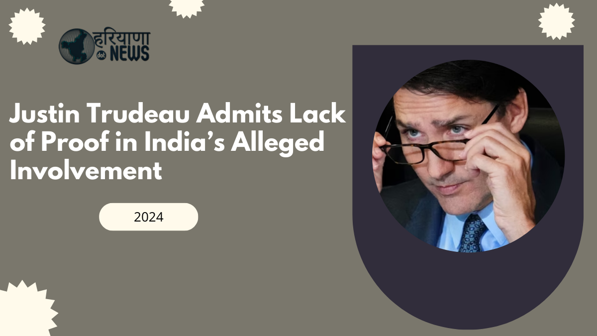 MEA Responds After Trudeau Admits Lack of Solid Evidence Linking India to Hardeep Nijjar's Death