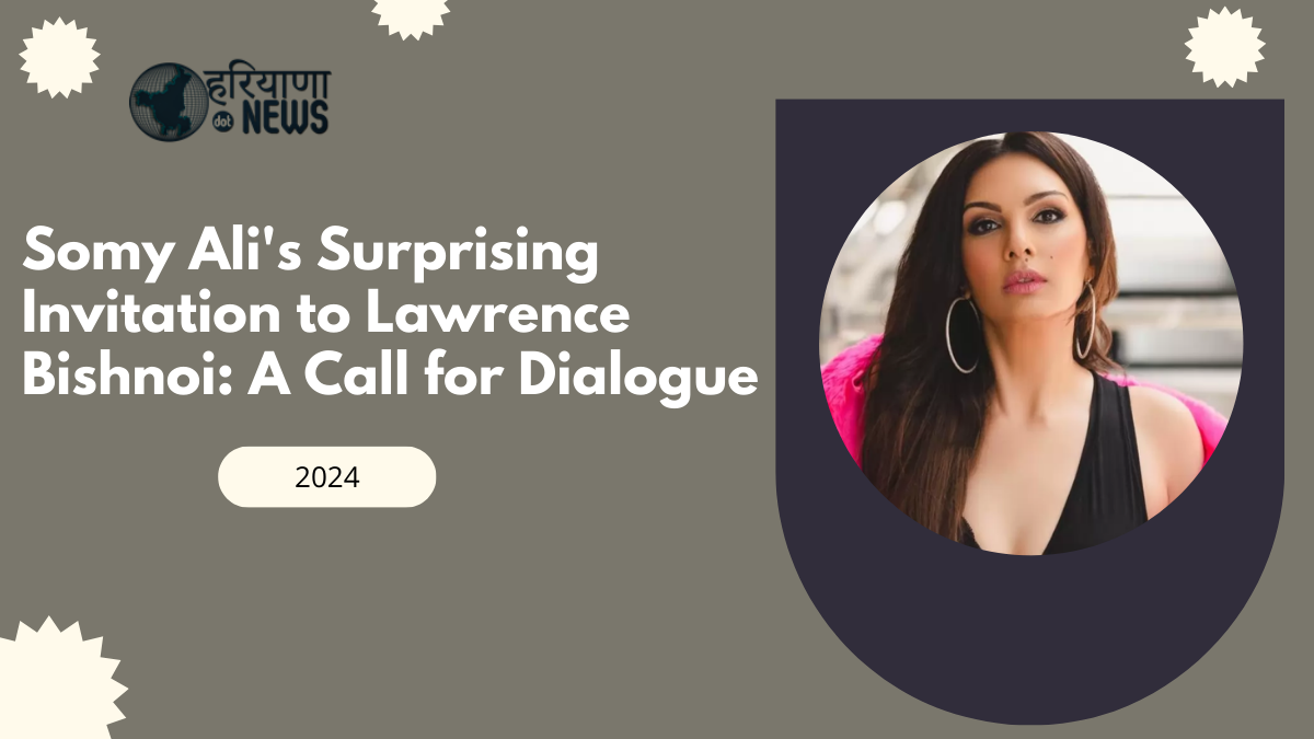 Somy Ali's Surprising Invitation to Lawrence Bishnoi: A Call for Dialogue