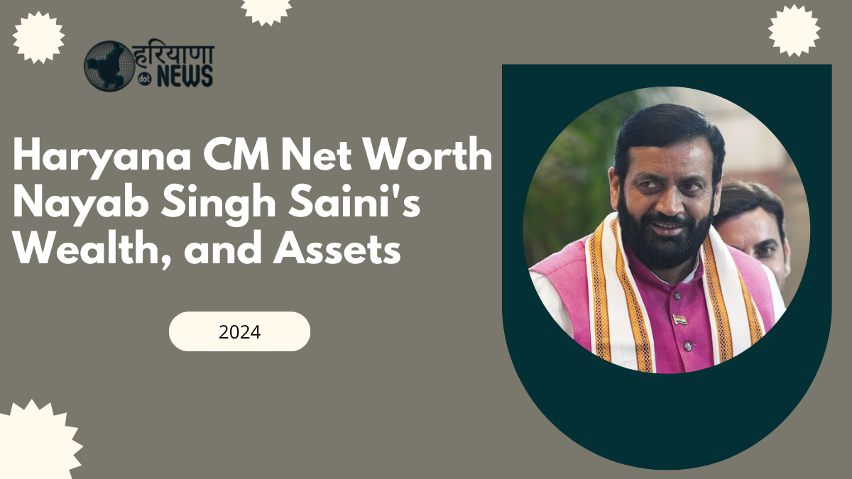 Haryana CM Net Worth: Nayab Singh Saini's Wealth, Assets, and Financial Overview
