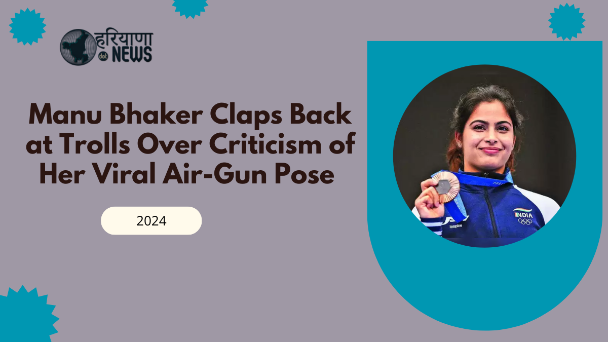 Manu Bhaker Claps Back at Trolls Over Criticism of Her Viral Air-Gun Pose at Lakme Fashion Week