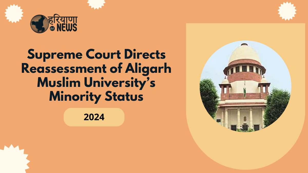 Supreme Court Directs Reassessment of Aligarh Muslim University’s Minority Status